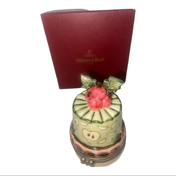 NEW in Box Villeroy & Boch Apple Pie Hinged Trinket Box 1748 - Picture 15 of 16